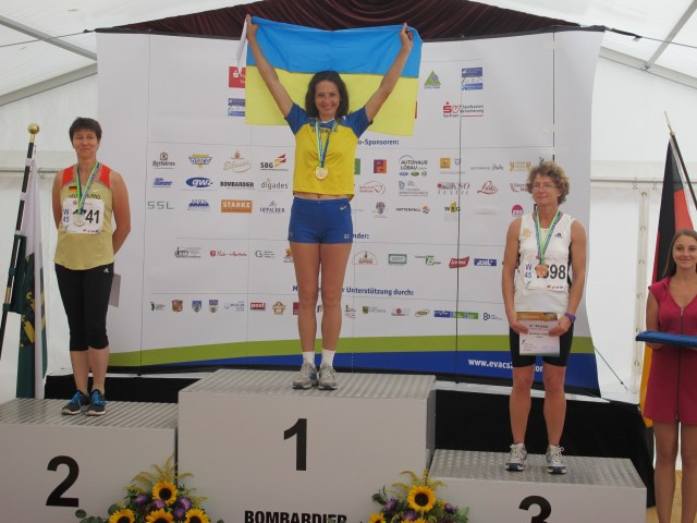 Крепкіна Валентина  потрійний стрибок Ж45