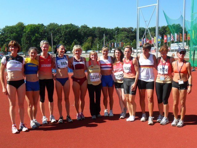 фіналістки у стрибках у висоту Ж45