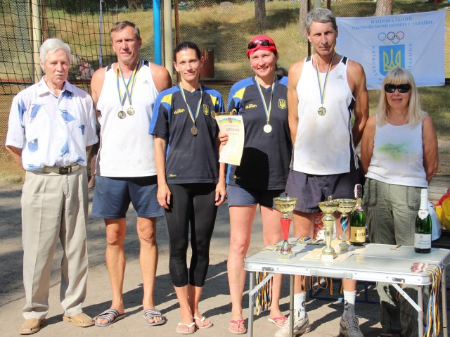 Переможець турніру у номінації  50+ команда «Антал» (м. Київ)