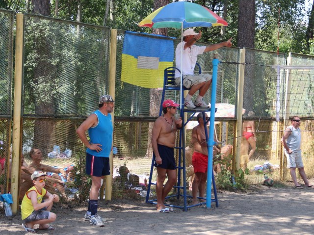 Головний суддя турніру Анатолій Агєєв – у роботі