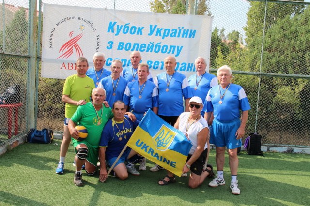 Призер номінації 65+ команда міста Глухів